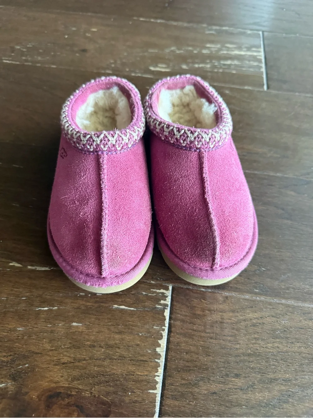 UGG Tasman II Slipper kids pink Sz 10